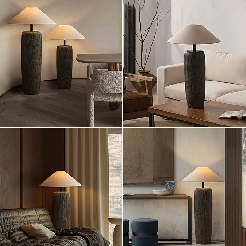 Vintage-Inspired Customized LED Floor Lamp - Perfect for Attic, Living Room, and Bedroom Decor