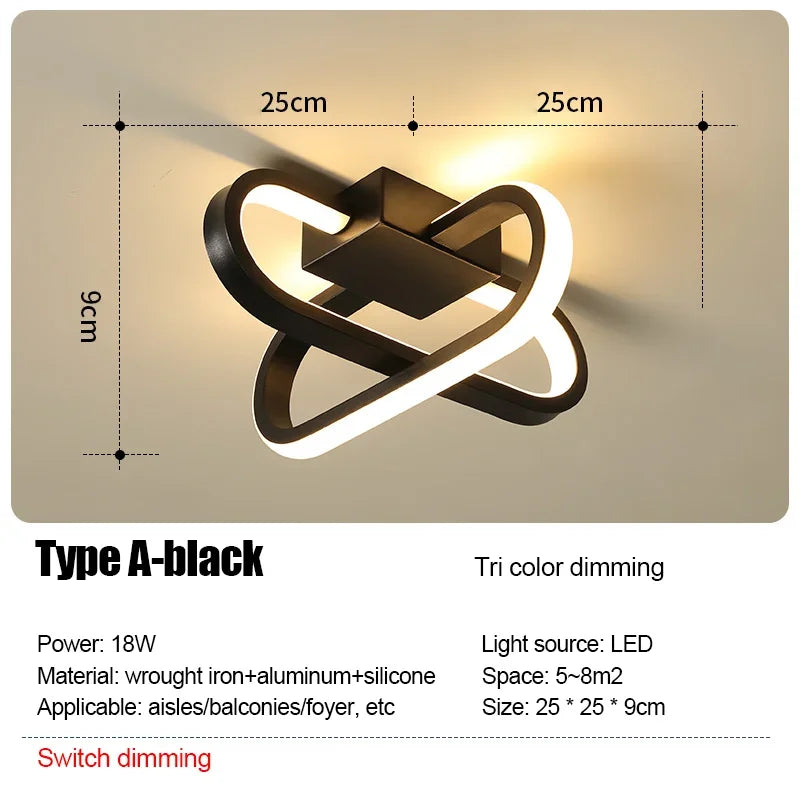 Modern LED Ceiling Lights Corridor Light Home Lighting Led Surface Mounted for Bedroom Living Room C...
