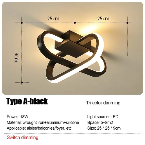 Modern LED Ceiling Lights Corridor Light Home Lighting Led Surface Mounted for Bedroom Living Room C...